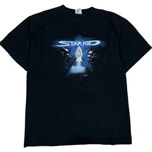 Star Kid 1997 Tri-Star Pictures Promotional Black Large Movie T-Shirt Vintage